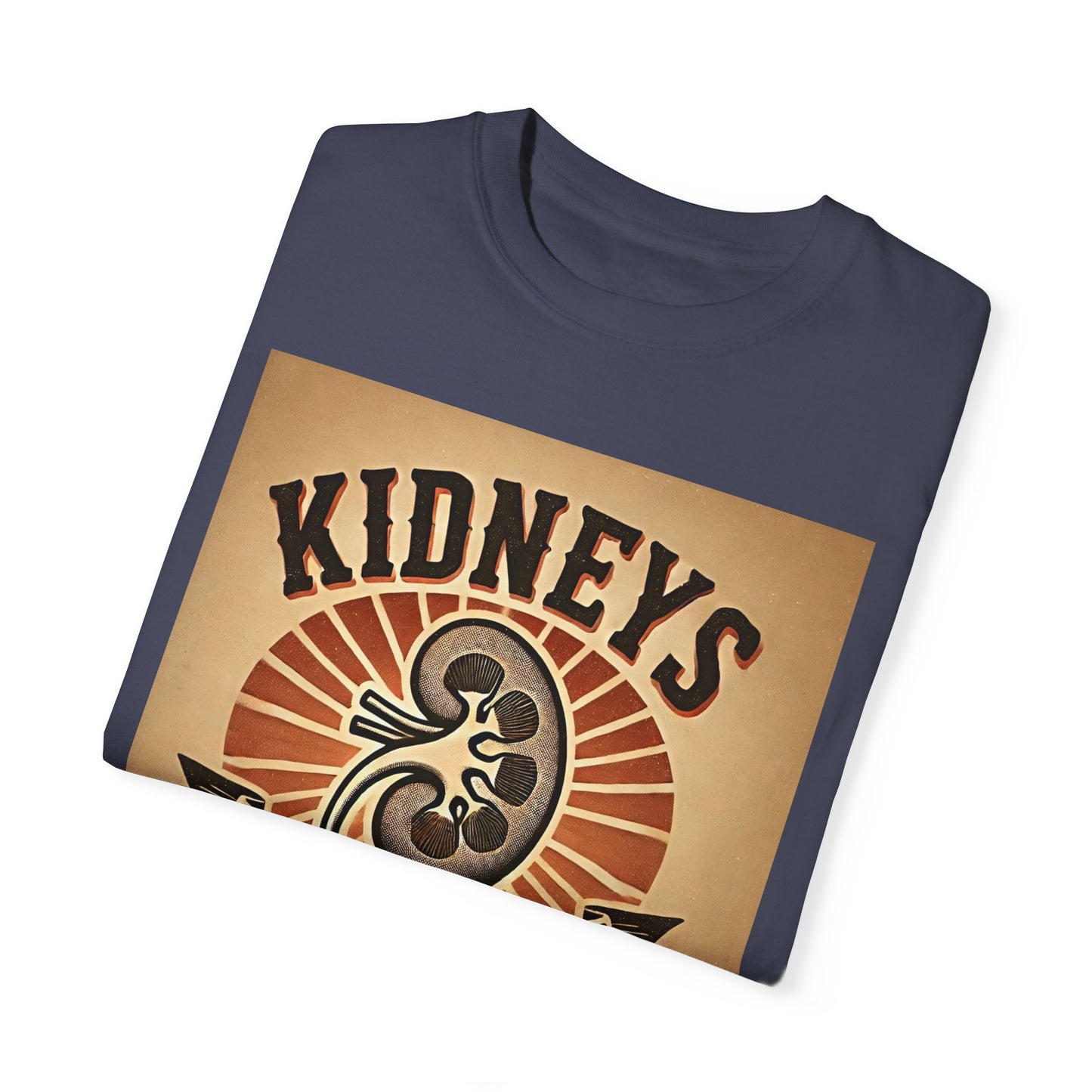 Kidneys The Original Filter, Graphic Unisex Garment-Dyed T-shirt