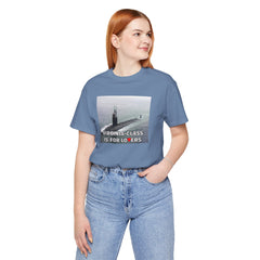 Funny Submarine Tee, Nautical Humor Shirt, Virginia-Class Submarine Gift, Unisex Graphic T-Shirt, Navy Life Apparel, Casual Wear