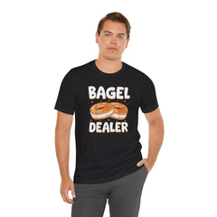 Funny Bagel Dealer Tee - Graphic Shirt