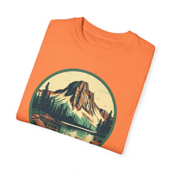 Glacier National Park Graphic, Comfort Colors Soft Relaxed Fit Unisex Garment-Dyed T-shirt