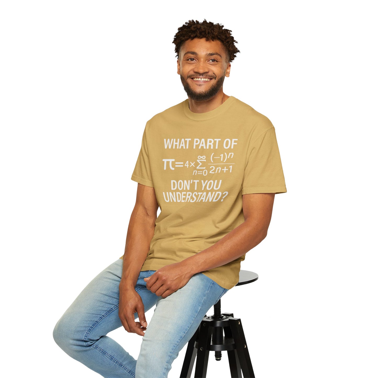 What Part of The Pi Equation Don't You Understand, Comfort Colors Unisex Garment-Dyed T-shirt