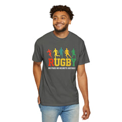 Rugby Players Rainbow Graphic T-Shirt