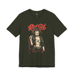 Punk Rock Riot Girl - Unisex Jersey Short Sleeve Tee