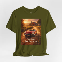 Find Your Red Barchetta Vintage Car T-Shirt