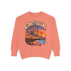 Brooklyn's Coney Island Sunset Sweatshirt - Comfort Colors Soft