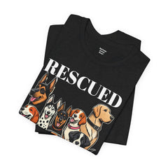RESCUED IS MY Favorite Breed - Unisex Jersey Short Sleeve Tee