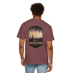 Carlsbad Caverns Graphic T-Shirt, Unisex Vintage Tee, Gift for Nature Lovers, Adventure Apparel, Travel Souvenir, Outdoorsy Casual Wear
