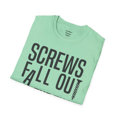 THE BREAKFAST CLUB Screws fall out all the time, the world is an imperfect place. - John Bender The Rebel Unisex Softstyle T Shirt
