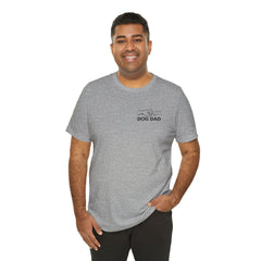 Dog Dad T-Shirt — Personalized Your Dog Image  Tee (Custom Name)