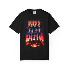 KISS Destroyer Graphic T-Shirt for Rock Music Fans
