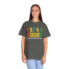 Rugby Players Rainbow Graphic T-Shirt