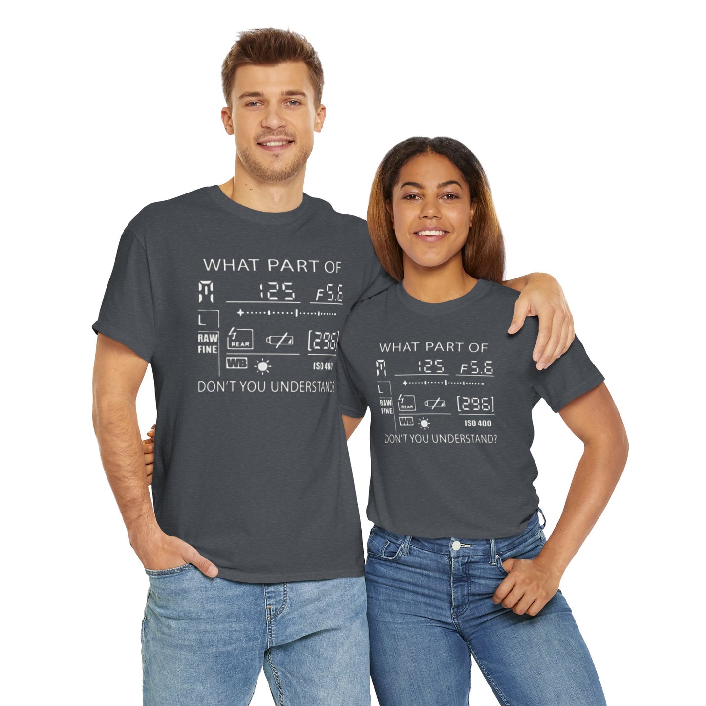 SLR CAMERA DISPLAY, Graphic Unisex Garment-Dyed T-shirt