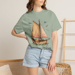Sloop John B Sailboat T-Shirt — Vintage Nautical Tee
