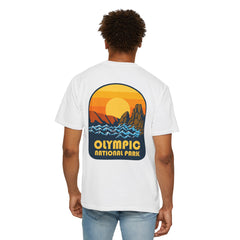Olympic National Park Unisex T-Shirt, Vintage Graphic Tee, Nature Lover Gift, Travel Souvenir, Outdoor Adventure Apparel, Unisex Casual Wear