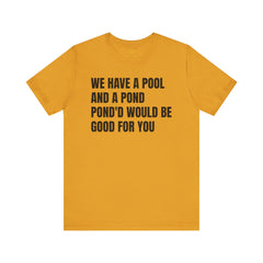 Unisex Jersey Short Sleeve Tee