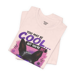 Scout Cool Dog T-Shirt — "You May Be Cool... But You're Not Scout Cool" Graphic Tee
