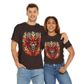 Fiery Fire Demon - Graphic Unisex Heavy Cotton Tee