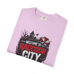 Raccoon City Graphic T-Shirt — "Welcome to Raccoon City" Horror Gamer Tee