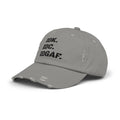 Funny Acronym distressed cap, IDK I Don't Know, IDC I Don't Care, IDGAF I Don't Give A Fu-k