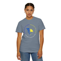 Blue French Horn & Yellow Umbrella T-Shirt — HIMYM Fan Tee