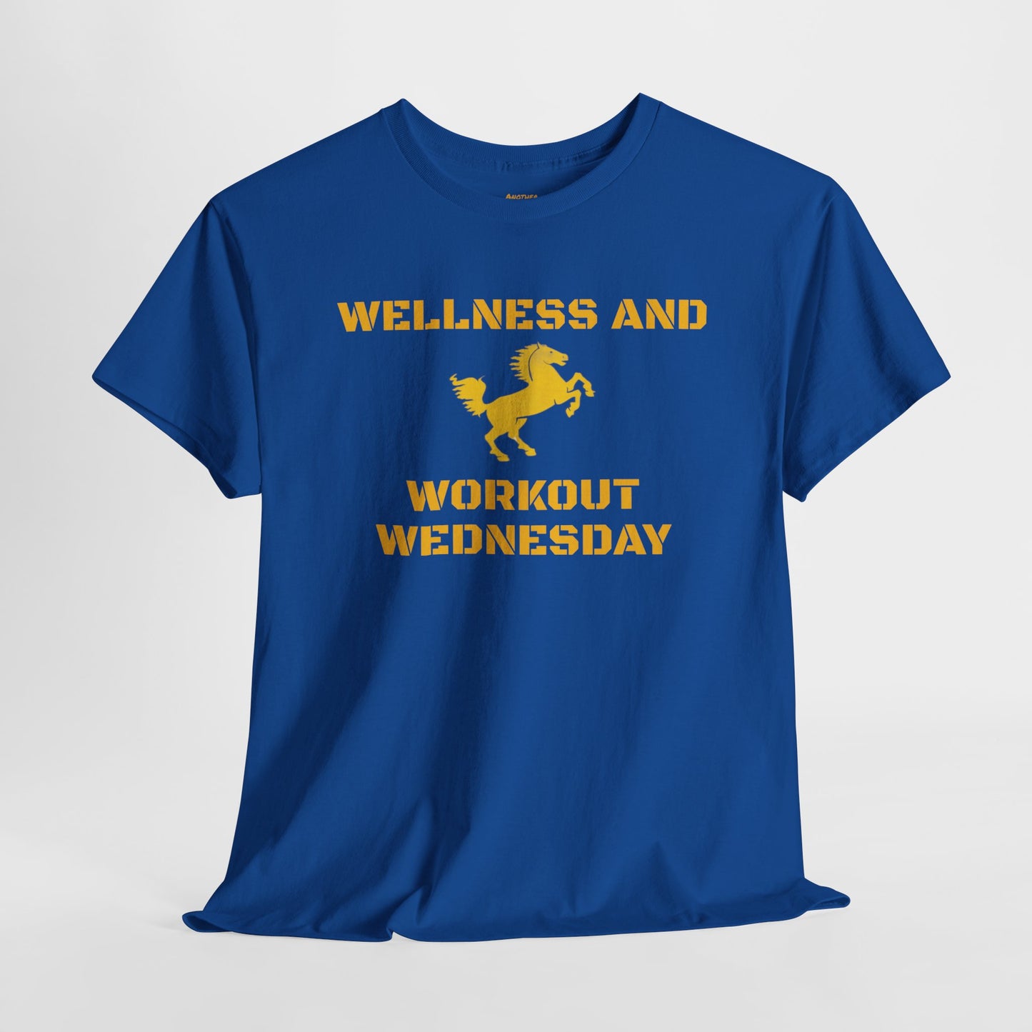 CHC Elementary School WELLNESS and WORKOUT WEDNESDAY - Unisex Heavy Cotton T-Shirt