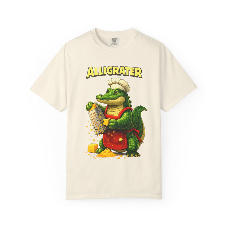 Alligrater Chef Funny Gator Grating Cheese T-Shirt
