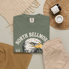 Your Home Town Personalized Eagle T‑Shirt — "Small Town, Big Heart"