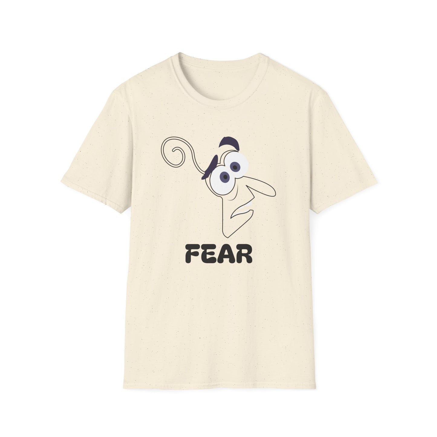 FEAR Emotion Graphic Unisex Softstyle T-Shirt