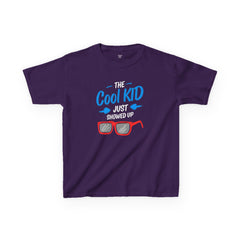 Kids Tee - The Cool Kid Just Showed Up Sunglasses Graphic
