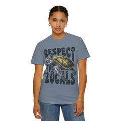 Respect the Locals T-Shirt — Sea Turtle Conservation Graphic Tee
