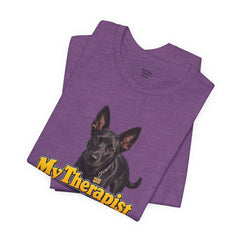 My Therapist Has A Wet Nose Personalized with your dog(s) image T-Shirt