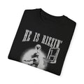 He Is Rizzin' Vintage Playing Basketball Shirt  -  Unisex T Shirt