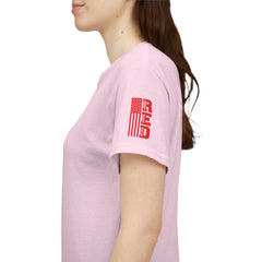 SUBMARINER RED Friday T Shirt with Fouled Anchor, American Flag, FBM / Boomer Silhouette. Remember Everyone Deployed, Dolphins