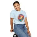 Josies On A Vacation Far Away Graphic Unisex Garment-Dyed T-shirt