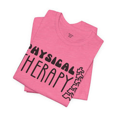 Physical Therapy Unisex Tee - Spine Graphic Gift for PT Student