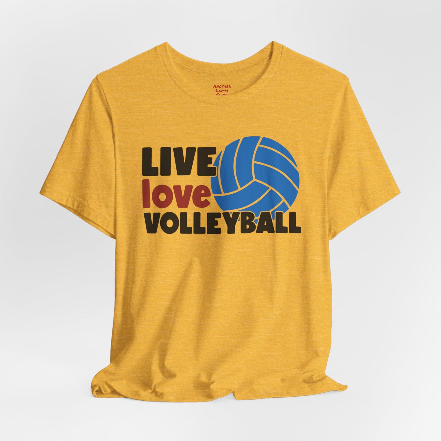 Live Love Volleyball T Shirt,gift for her,gift for him,volleyball gift,sports tee,team shirt,player gift,coach gift,Love Volleyball,Spike it