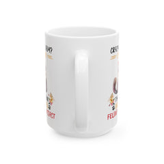 Crazy Cat Lady graphic mug, funny cat mug, white ceramic mug, 11oz, 15oz, dedicated feline enthusiast, cat lover, gift for her, Cat Mamma