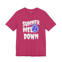 Summer Meltdown Graphic Tee — "Summer Melt Down" Sun Design