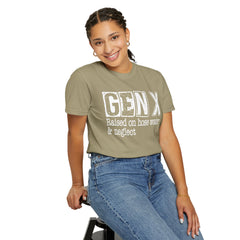 Raised on Hose Water and Neglect — Retro Graphic T-Shirt (Vintage Gift for Gen X)