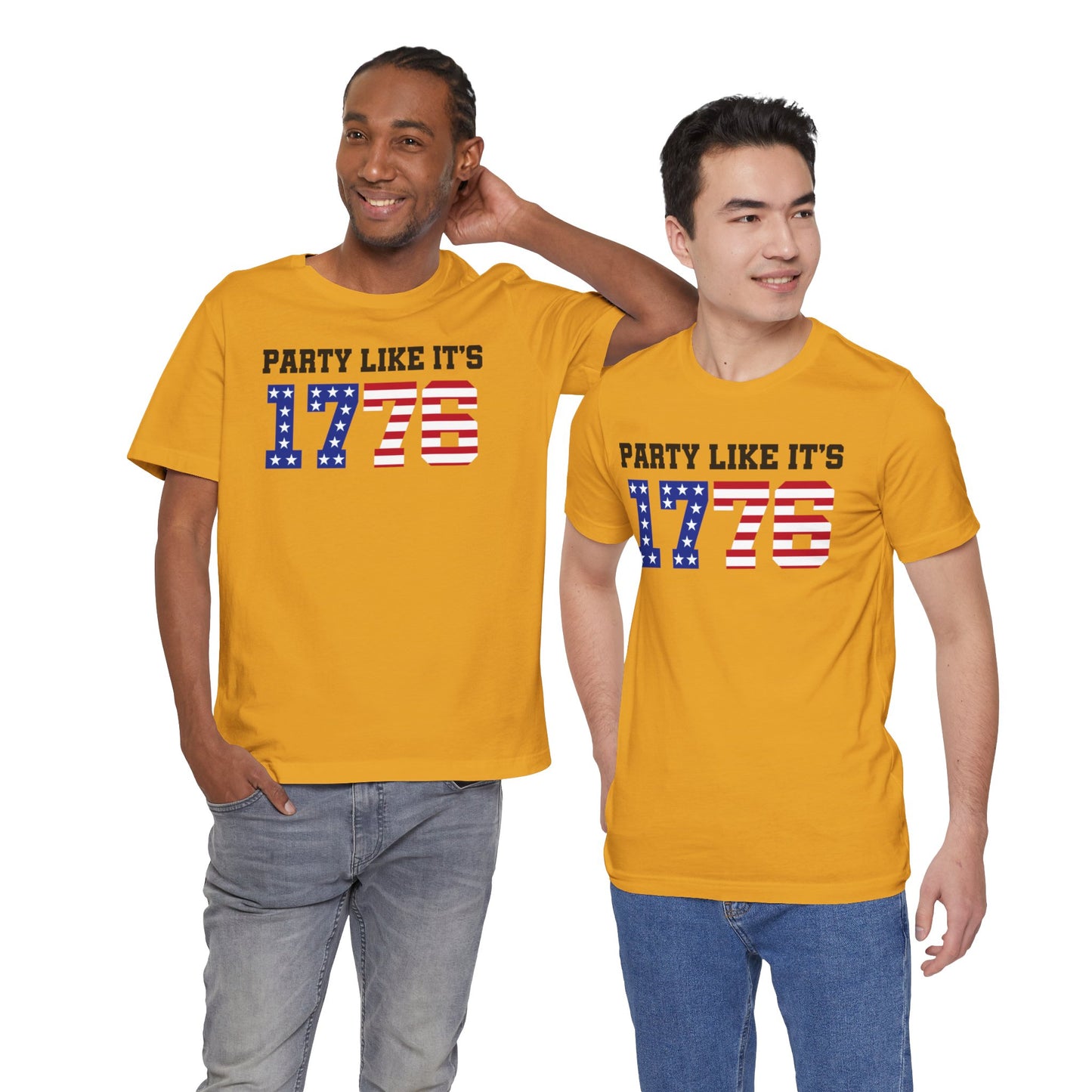 Party Like Its 1776, Graphic Unisex Jersey Short Sleeve Tee