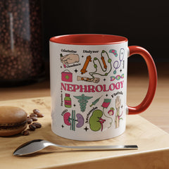 Nephrology Coffee Mug - Perfect Gift for Medical Professionals and Students, Stemmed Coffee Cup, Healthcare Appreciation, Unique Coffee Mug