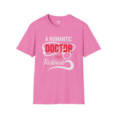 Romance Doctor - Unisex Softstyle T-Shirt | Nurse Awareness, Medical Wear, Gift For Her, Scrubs Lover, Hospital Staff Gift, Registered Nurse