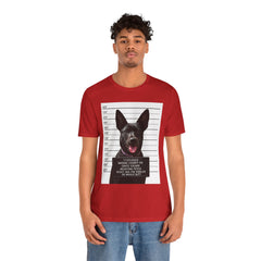 K9 Mugshot Personalized with your Dog T-Shirt