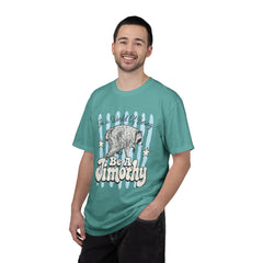 Be A Timothy T-Shirt — Retro Raccoon Graphic Tee ("In a World of Boring")