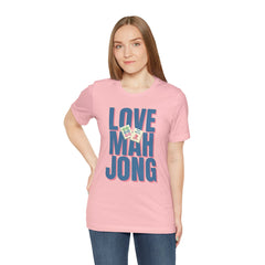 Love Mahjong Graphic Unisex Tee