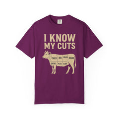 Funny Cow Cuts Unisex T-Shirt - Gift for Meat Lovers, BBQ Parties