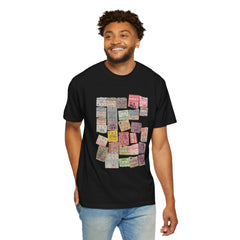 Classic Rock Concert Tickets  Garment-Dyed T-shirt