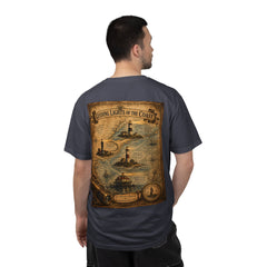 Guiding Lights Of The Coast Lighthouse Series T-Shirt — 'Guiding Lights Of The Coast ' Scenic Tee