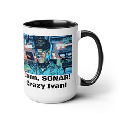 Hunt For Red October Quote Mug,Courtney B Vance fan,Submariner Gift,SONAR Tech Jonesy,Pride Runs Deep,Submarine Movie Gift,Silent Service