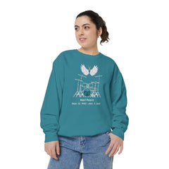 RUSH Neil Peart Unisex Garment-Dyed Sweatshirt
